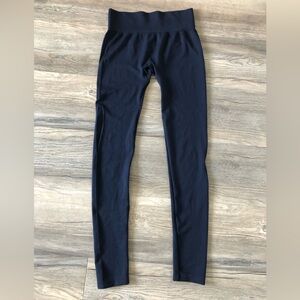 HUE navy leggings women’s S/M
